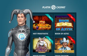 Die besten Online Casino Spiele der beste Casino Bonus Platin Casino Illustration Spielefigur Spieleauswahl