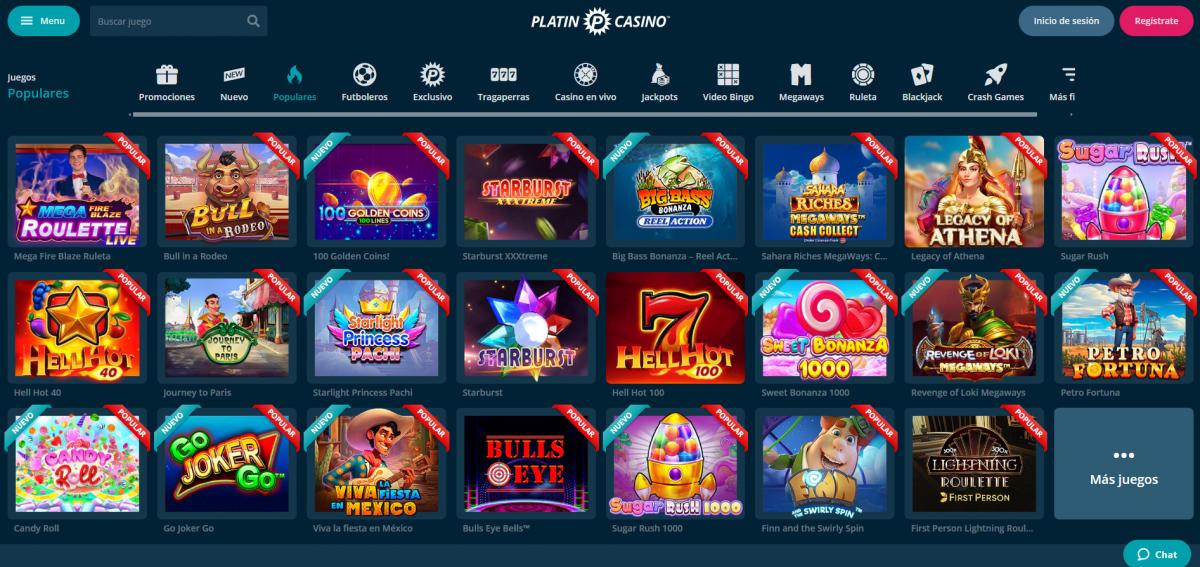 platin casino slots